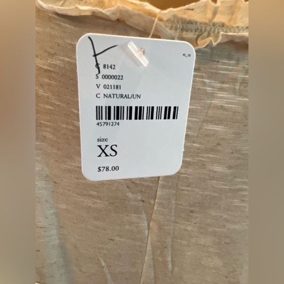 NWT $78 Free people Beach Asymmetrical dress XS - Picture 5 of 9